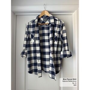 Blue Flannel Shirt